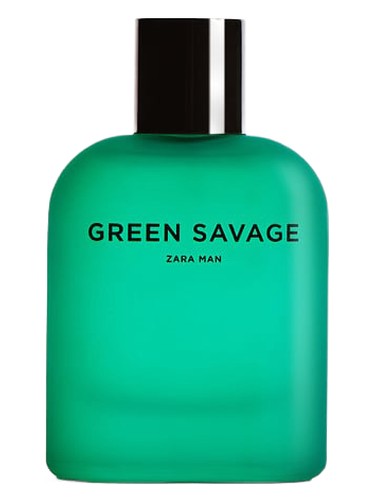 Frasco de Green Savage, de Zara