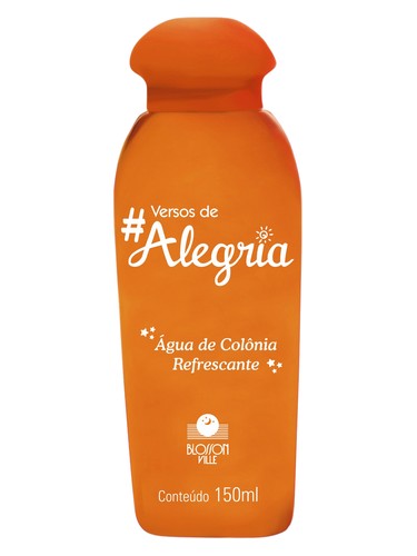 Frasco de Versos de Alegria, de Blosson Ville
