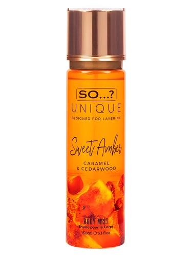 Frasco de Sweet Amber Caramel & Cedarwood, de So...?