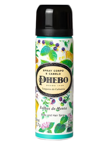Frasco de Folhas de Menta, de Phebo