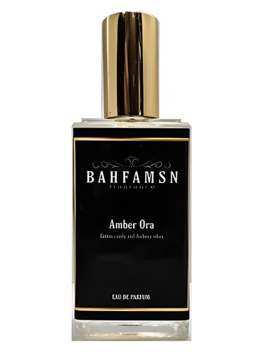 Frasco de Amber Ora, de Bahfamsn Fragrance