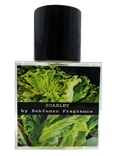 Frasco de Scarlet, de Bahfamsn Fragrance