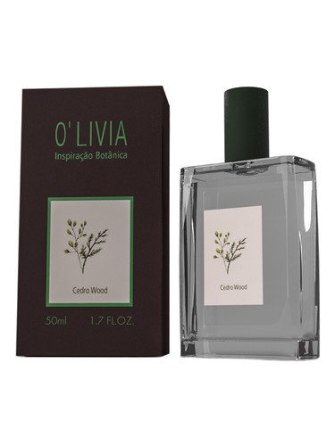 Frasco de Cedro Wood, de O'Livia Inspiração Botânica