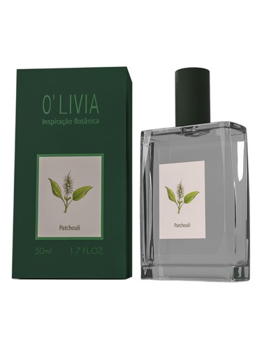 Frasco de Patchouli, de O'Livia Inspiração Botânica