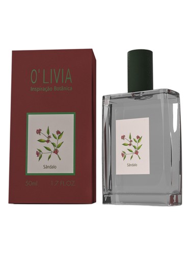 Frasco de Sândalo, de O'Livia Inspiração Botânica