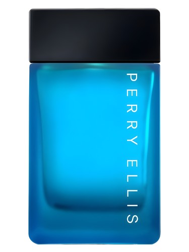 Frasco de Pure Blue, de Perry Ellis