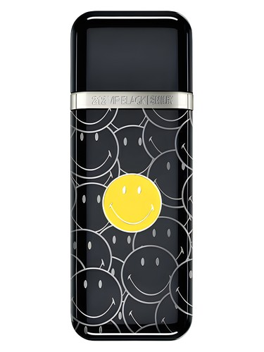 Frasco de 212 VIP Black Smiley, de Carolina Herrera