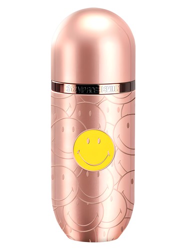 Frasco de 212 VIP Rosé Smiley, de Carolina Herrera
