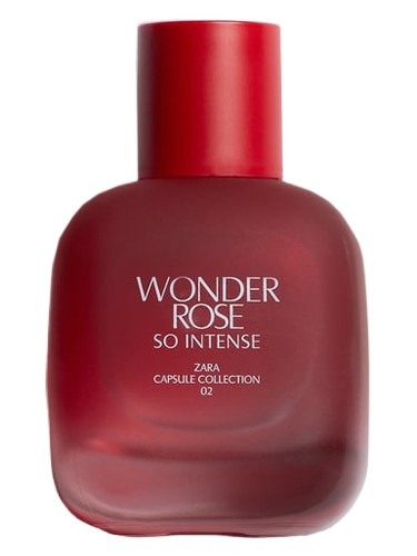 Frasco de Wonder Rose So Intense, de Zara