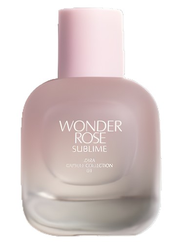 Frasco de Wonder Rose Sublime, de Zara