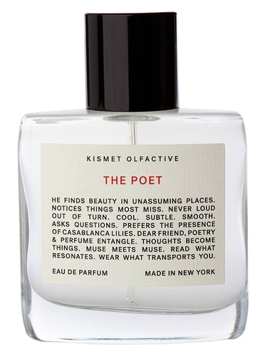 Frasco de The Poet, de Kismet Olfactive