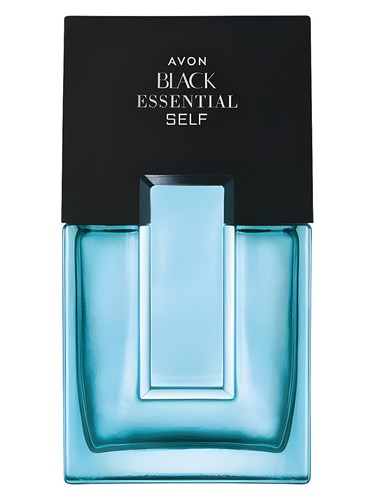 Frasco de Black Essential Self, de Avon
