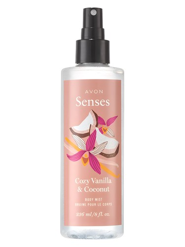 Frasco de Senses Cozy Vanilla & Coconut, de Avon