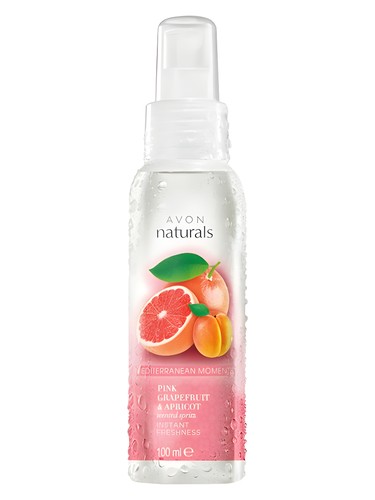 Frasco de Naturals Pink Grapefruit Apricot, de Avon