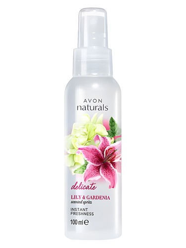 Frasco de Naturals Delicate Lily & Gardenia, de Avon