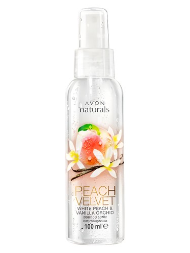 Frasco de Naturals Peach Velvet, de Avon