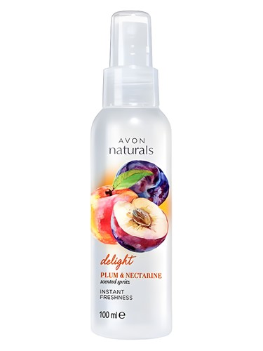 Frasco de Naturals Plum & Nectarine, de Avon