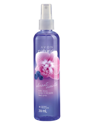 Frasco de Naturals Vibrant Vivacite Orchid & Blueberry — Avon