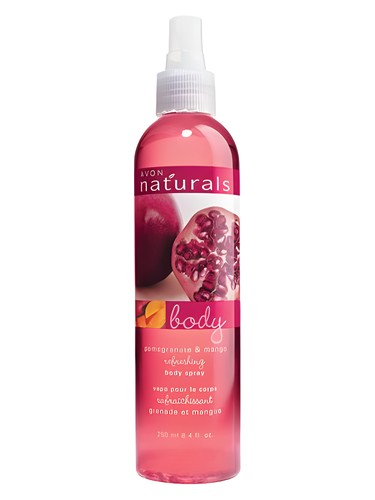 Frasco de Naturals Pomegranate & Mango — Avon