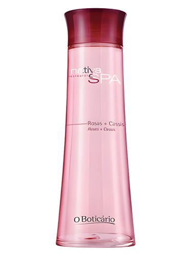Frasco de Nativa SPA Rose + Cassis, de O Boticário