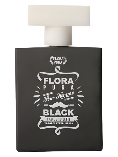 Frasco de Black Pour Homme, de Flora Pura