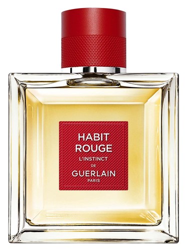 Frasco de Habit Rouge L'Instinct, de Guerlain