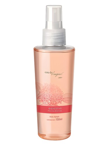 Frasco de Eau de Bouquet Bienestar Peonías Blancas, de Avon