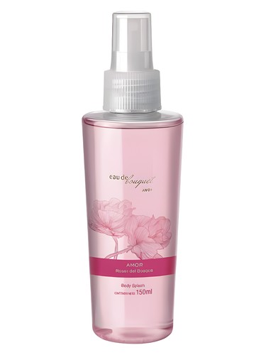 Frasco de Eau de Bouquet Amor Rosas del Bosque, de Avon