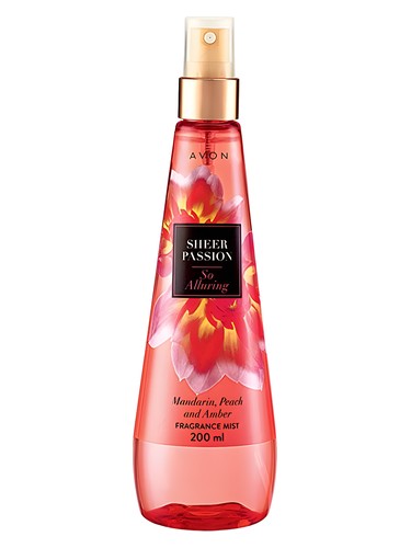 Frasco de Sheer Passion So Alluring, de Avon