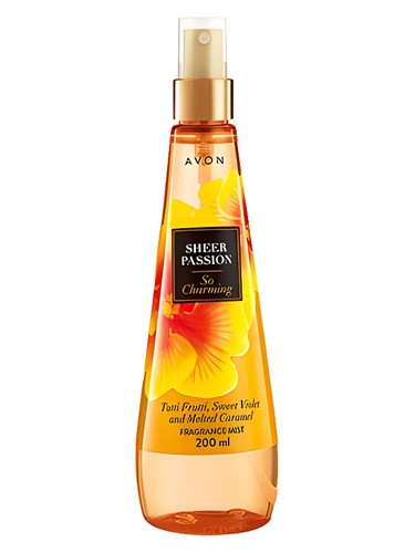 Frasco de Sheer Passion So Charming, de Avon