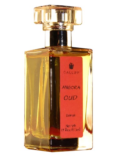 Frasco de Angora Oud, de Gallup Perfume