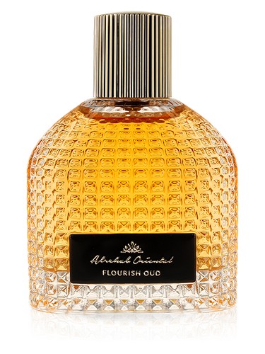 Frasco de FLOURISH OUD, de Alrehab Oriental