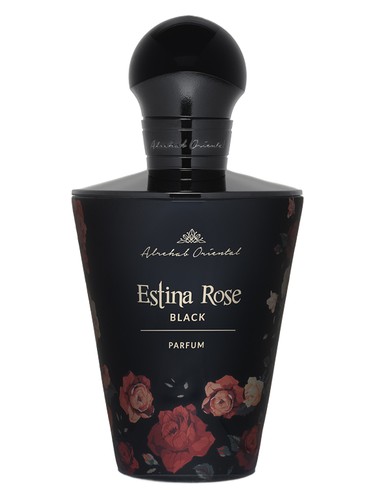 Frasco de ESTINA ROSE BLACK, de Alrehab Oriental