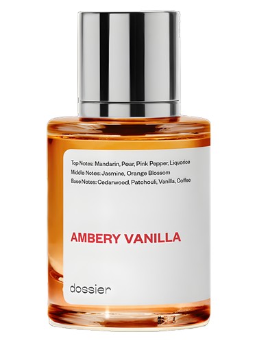 Frasco de Ambery Vanilla, de Dossier