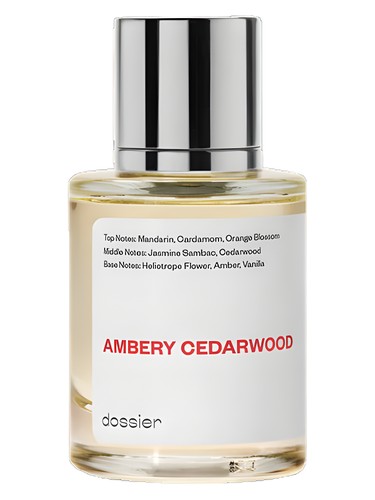 Frasco de Ambery Cedarwood, de Dossier