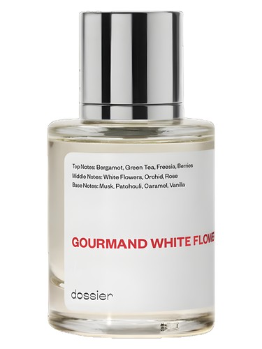 Frasco de Gourmand White Flowers, de Dossier