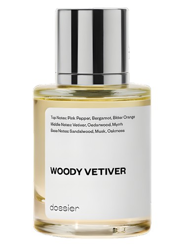 Frasco de Woody Vetiver, de Dossier