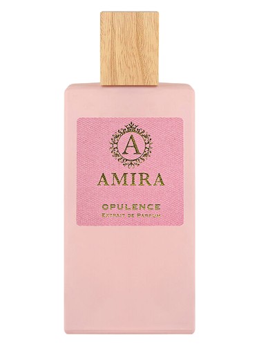 Frasco de Opulence, de Amira Parfums