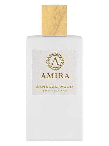 Frasco de Sensual Wood, de Amira Parfums