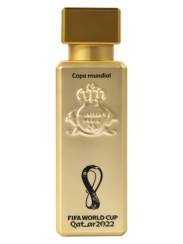 Frasco de Copa Mundial, de Al-Jazeera Perfumes