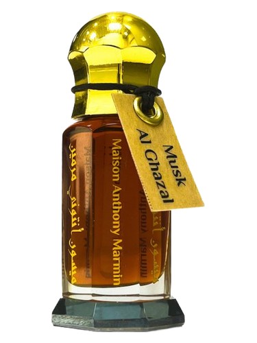 Frasco de Musk Al Ghazal, de Maison Anthony Marmin