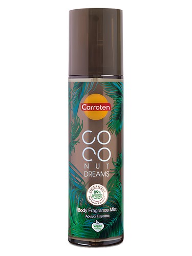 Frasco de Coconut Dreams, de Carroten