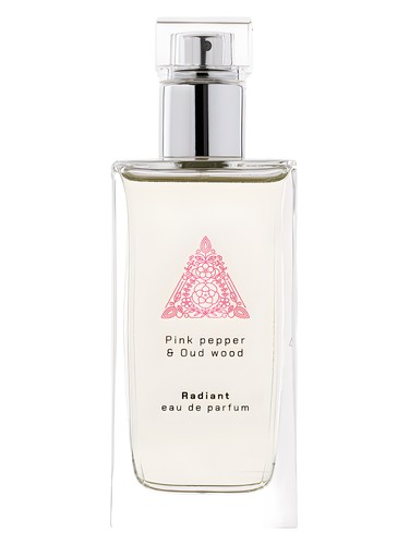 Frasco de Pink Pepper & Oud Wood, de Radiant Professional