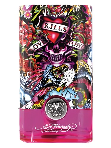 Frasco de Ed Hardy Hearts & Daggers for Her — Christian Audigier