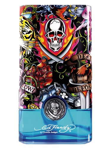 Frasco de Ed Hardy Hearts & Daggers for Him — Christian Audigier