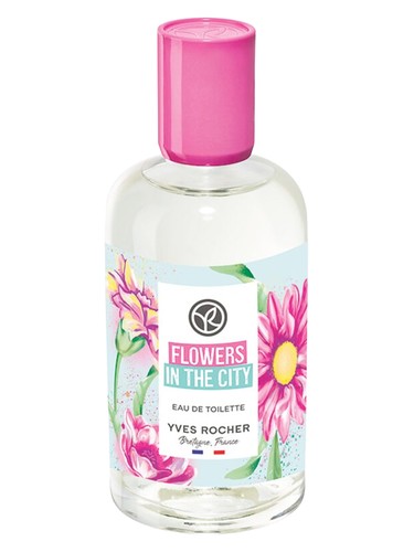 Frasco de Flowers in the City, de Yves Rocher