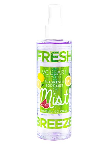 Frasco de Fresh Breeze, de Vollare Cosmetics