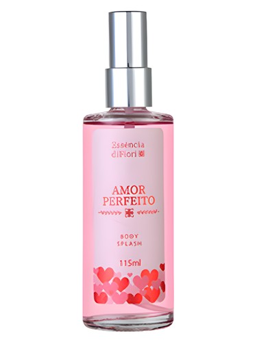 Frasco de Amor Perfeito, de Essência di Fiori