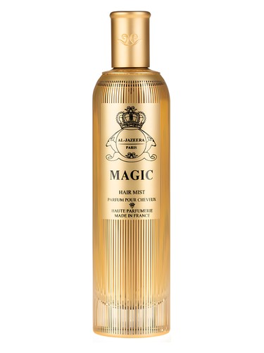 Frasco de Magic Hair Mist, de Al-Jazeera Perfumes