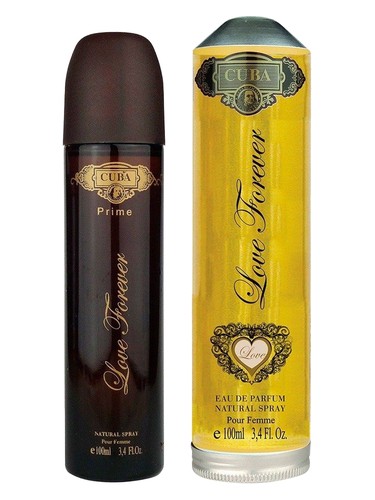 Frasco de Cuba Love Forever, de Cuba Paris
